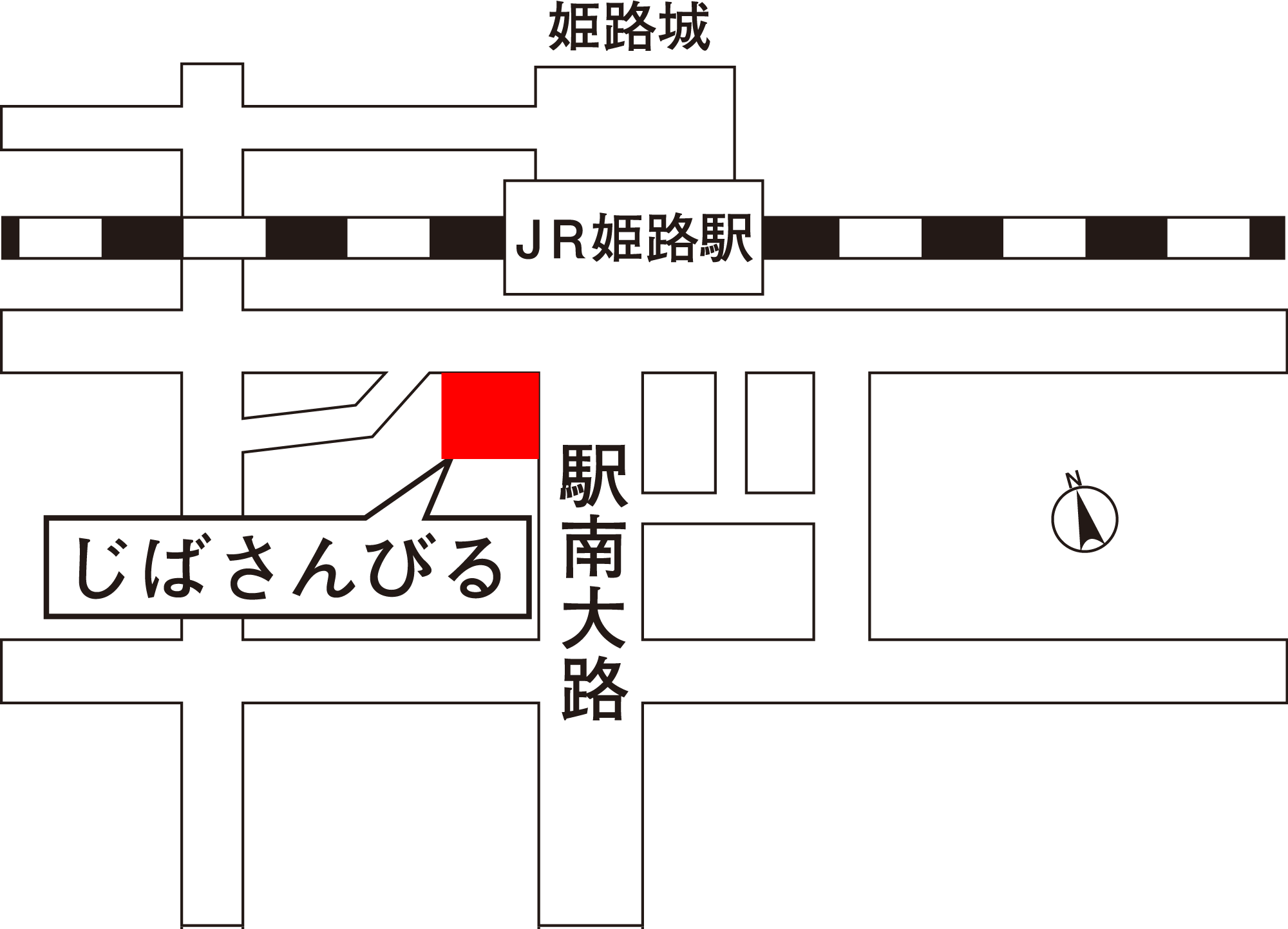 じばさんびる 地図