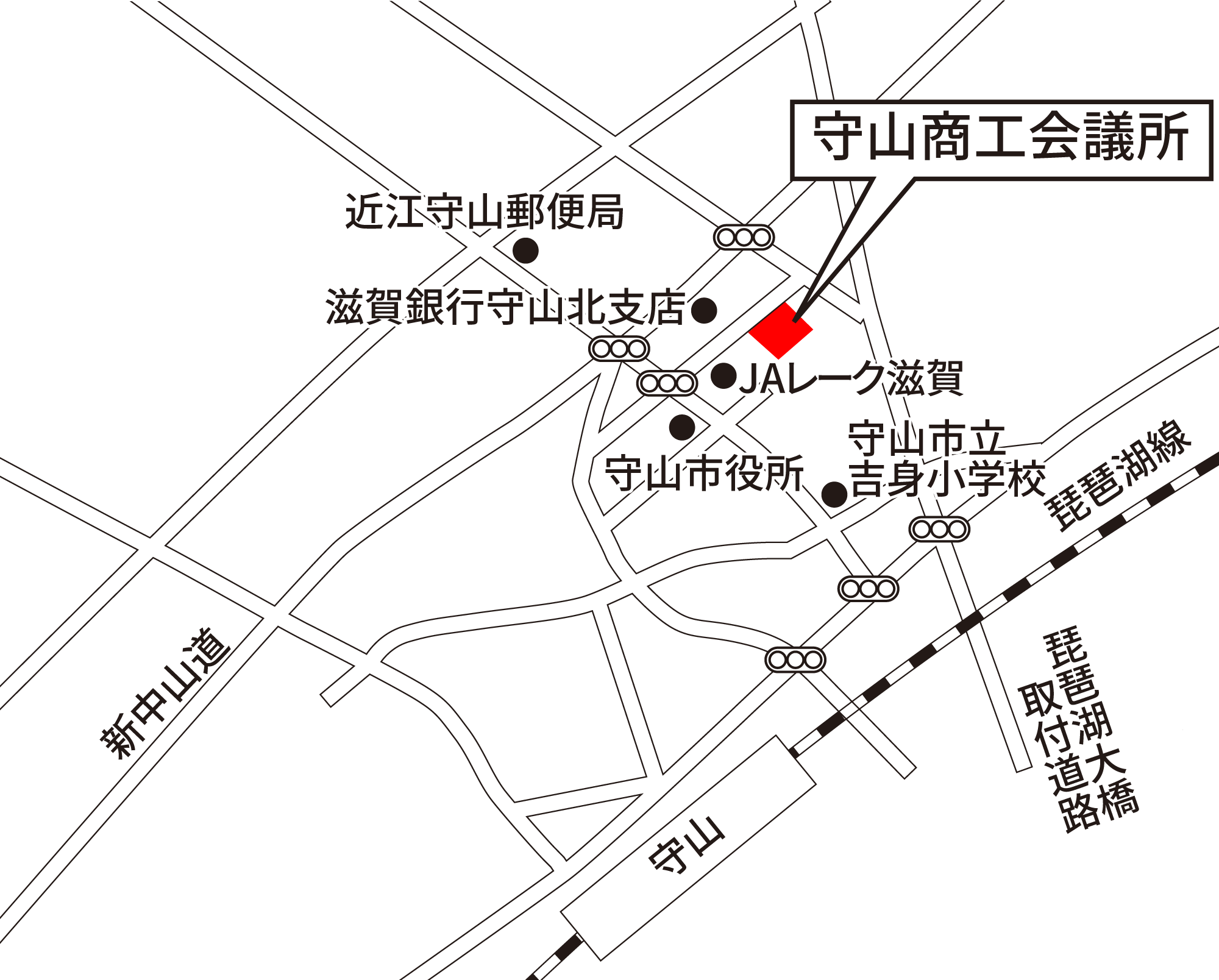 守山商工会議所 地図